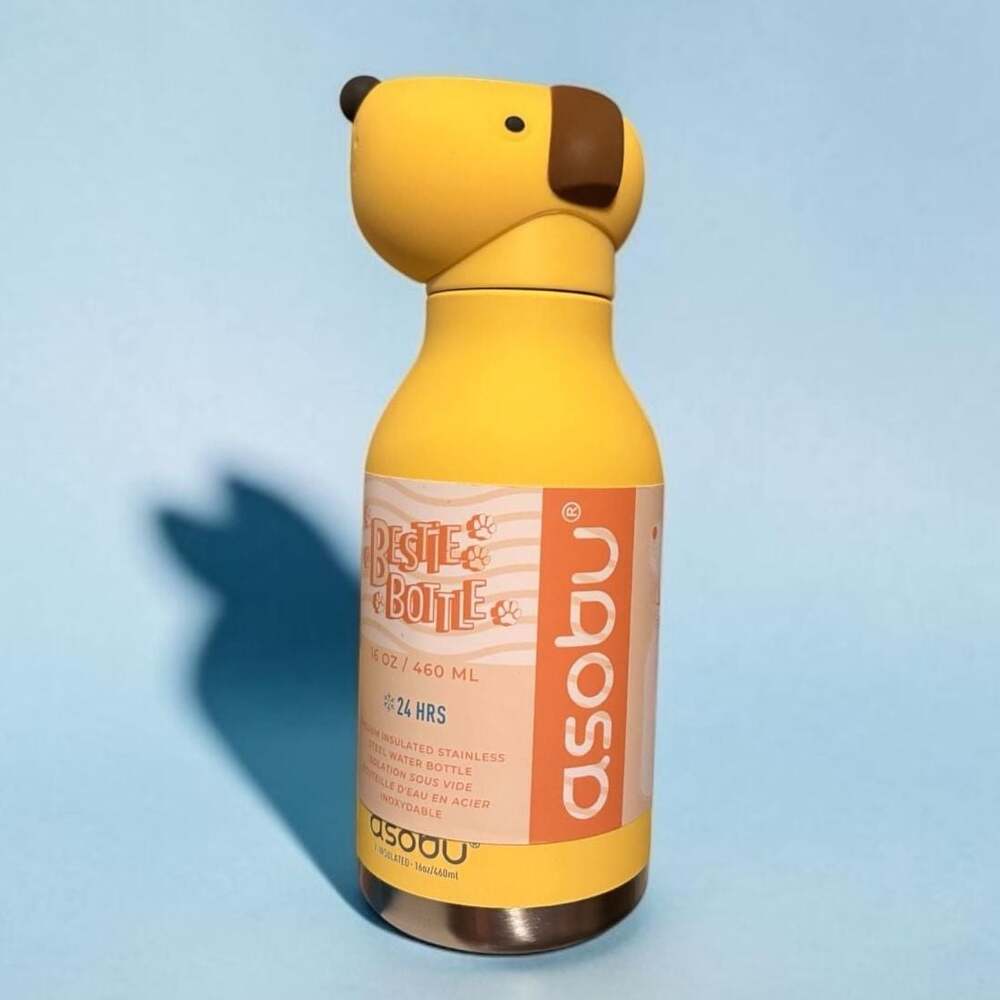 Asobu Bestie Animal Insulated Stainless Steel Water Bottle (16oz/460ml) pick one - Picture 4 of 7